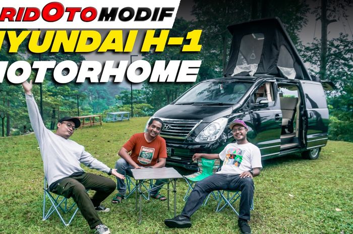 Motorhome berbasis Hyundai H-1 paling asik dibawa piknik