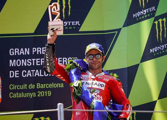 Danilo Petrucci bisa dijadikan andalan tim Ducati untuk menghambat laju Marc Marquez