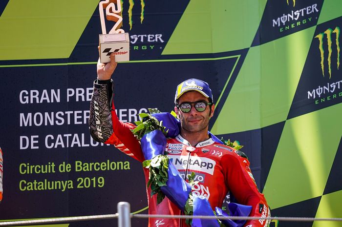 Danilo Petrucci bisa dijadikan andalan tim Ducati untuk menghambat laju Marc Marquez