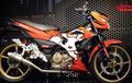 Inspiratif Suzuki Satria F150 Tampil Beda Modal Part Racingboy