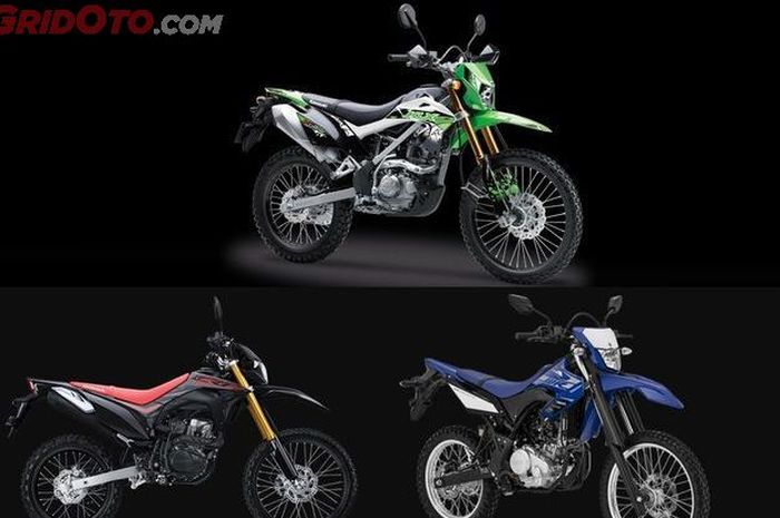 Motor dual purpose 150 cc yang ad di Indonesia