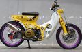 Keren! Honda C70 Ini Comot Mesin Yamaha Mio Sebagai Jantung Pacunya