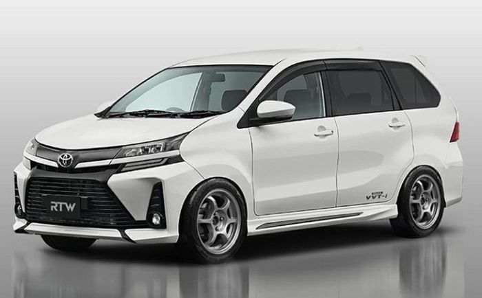 Modifikasi digital Toyota Avanza terbaru 