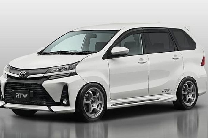 Modifikasi digital Toyota Avanza terbaru 