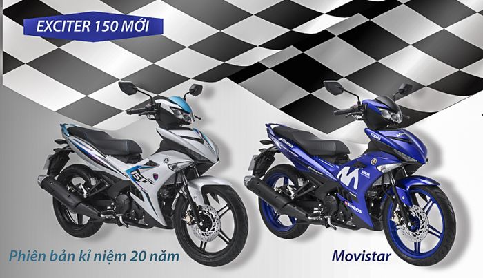 Dua warna spesial Yamaha Exciter 150 (MX King) di Vietnam