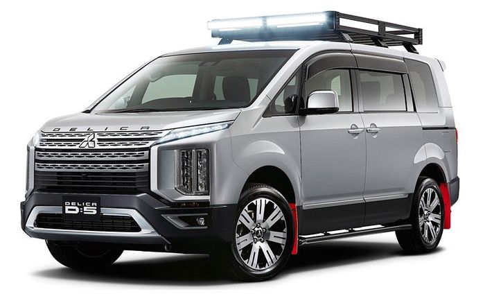 Konsep Mitsubishi Delica D:5 bergaya rally look