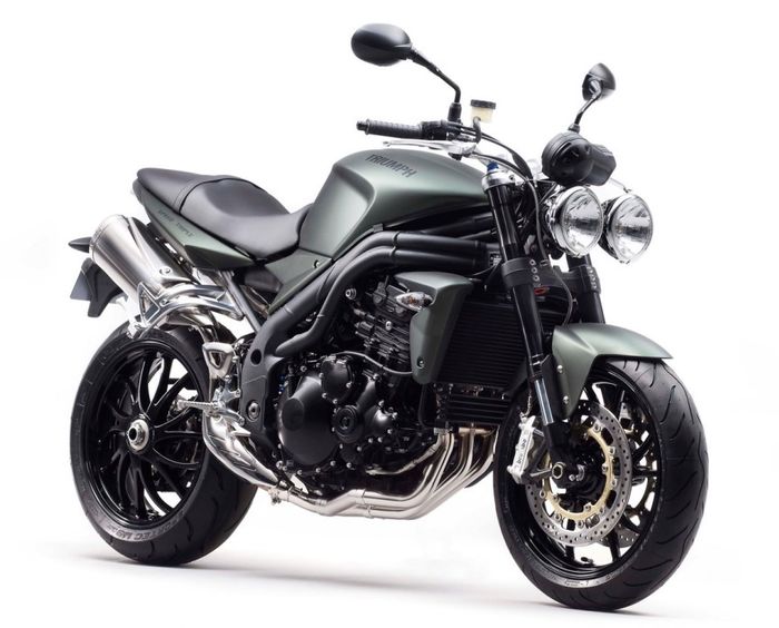 Tampilan Standar Triumph Speed Triple 2009, dilansir oleh www.autoevolution.com