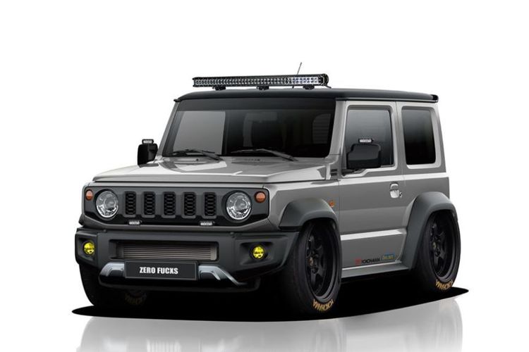 Makin Garang Digital Modifikasi Suzuki Jimny Jadi Ceper Dan