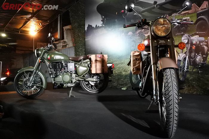 Royal Enfield Classic 500 Pegasus, cuma 40 unit di Indonesia