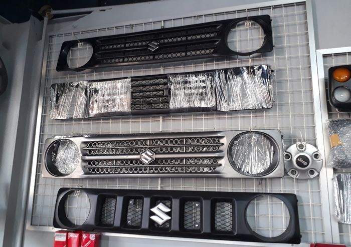 Ilustrasi grill variasi Suzuki Jimny lawas