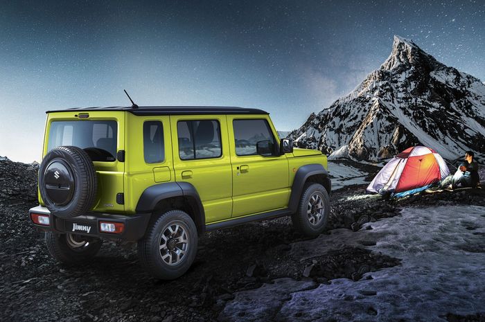 Suzuki Jimny 5 pintu, ini spesifikasi, fitur dan pilihan warna yang diusungnya