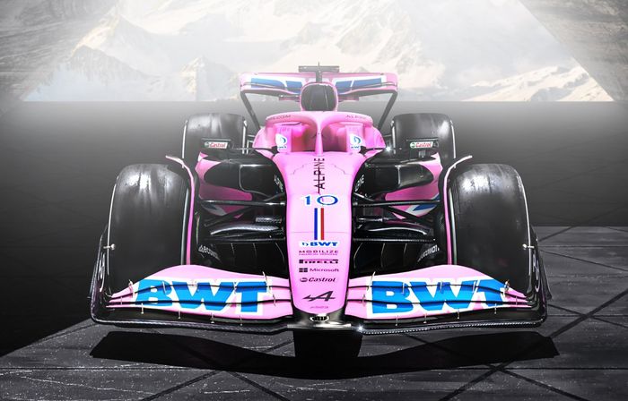 Mobil tim Alpine A523 ini ditargetkan tetap mempertahankan posisi empat klasemen konstruktor pada F1 2023