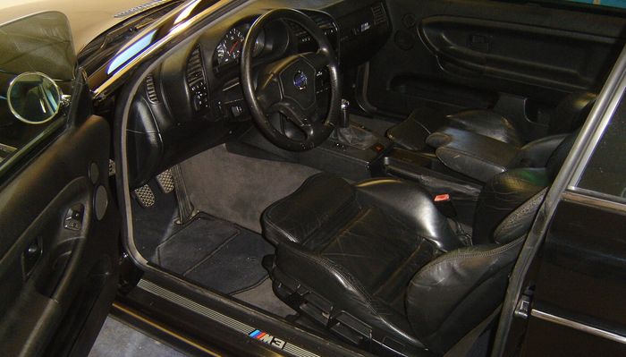 Tampilan kabin BMW M3