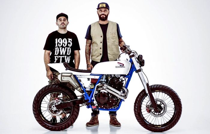 Honda XR60R custom street tracker dari Herencia Custom Garage, dilansir oleh Bikebound.com