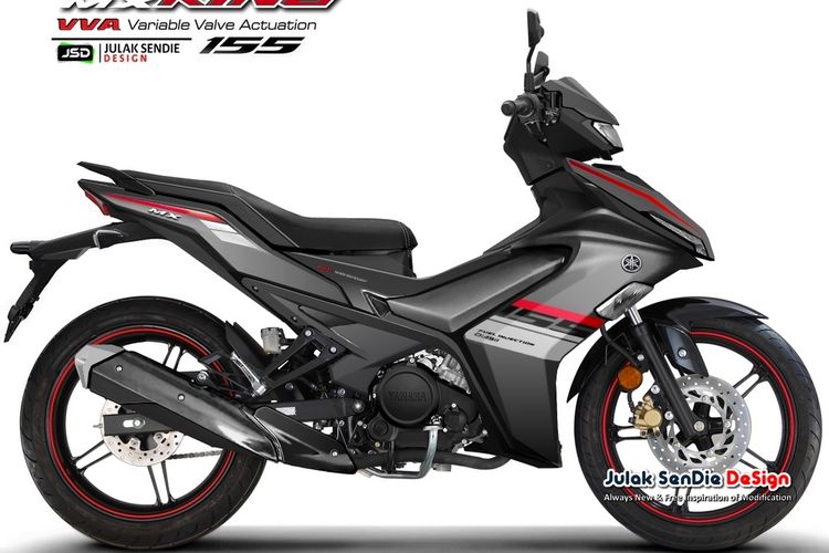 All New Mx King 155 Pilihan Warna Tersebar Merah Dan Biru Khas Yamaha Gridoto Com