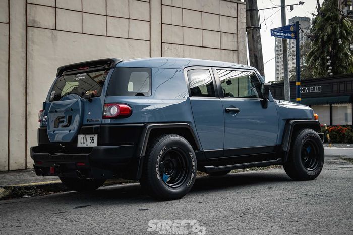 Modifikasi Toyota FJ Cruiser tampil ceper asal Filipina