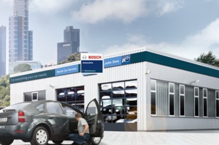 Ilustrasi Bosch Module, transformasi kan bengkel konvensional ke bengkel digital