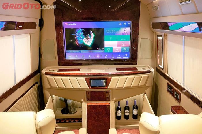 Modifikasi kabin Mercedes-Benz Sprinter A3 BAV Luxury Auto Design