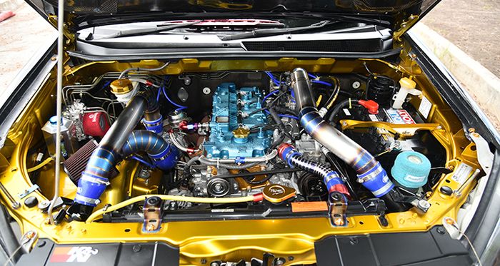 Tampilan ruang mesin rapi Isuzu D-Max