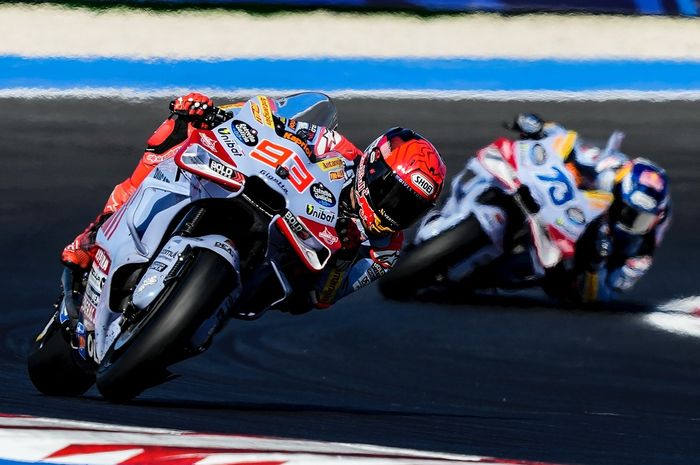 Jadi pembalap tim Ducati Lenovo, Marc Marquez akan bergabung dengan partner utama Valentino Rossi