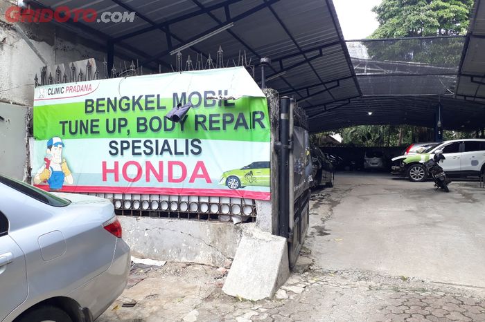Bengkel Honda Clinic Pradana di Depok, Jawa Barat