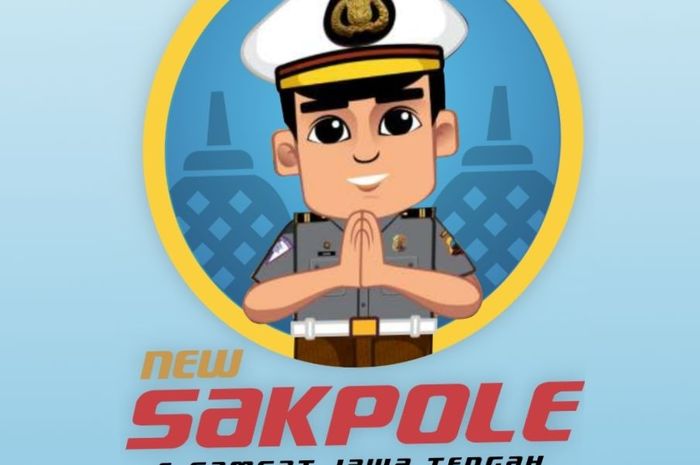 Aplikasi e-Samsat Jawa Tengah bernama New Sakpole