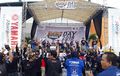 Rayakan Ulang Tahun Ke-3 Skuter MAXI, Ribuan Bikers Padati Stadion Pakansari 