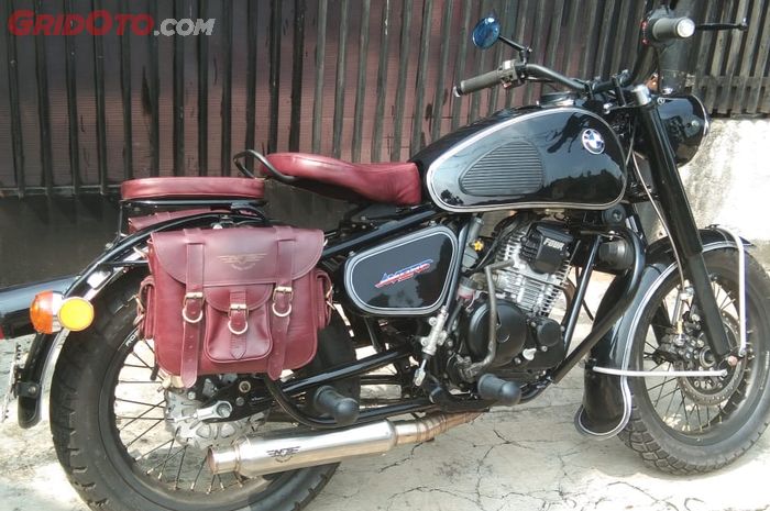 Yamaha Scorpio 2005 berubah tampang ala BMW R27