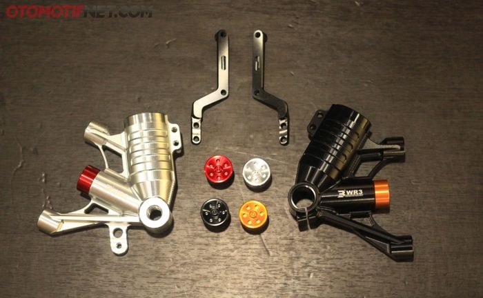 Sepaket bottom fork WR3 untuk Kawasaki Ninja XZ-25R dibanderol Rp 5,5 juta