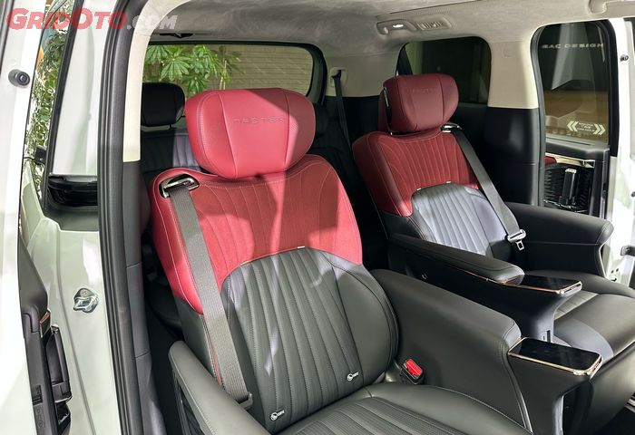 Jok pilot seat pada GAC E9 PHEV memiliki fitur pijat hingga penghangat