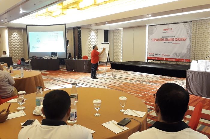 Coaching Clinic dari Wealthy Group