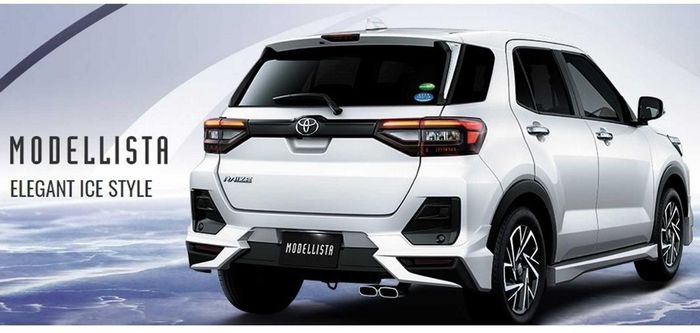 Toyota Raize bergaya elegan hasil garapan Modellista