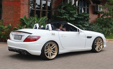 Mercedes Slk 250 Modif Sana Sini Tapi Enggak Manja Ngaspal Buat