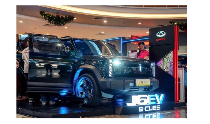 Chery J6 dirilis di Pontianak, Kalimantan Barat