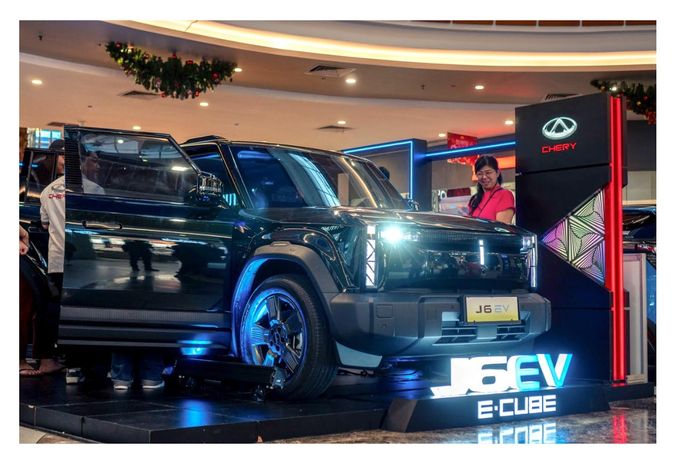 Chery J6 dirilis di Pontianak, Kalimantan Barat