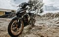 Yamaha Jupiter MX 135 Dimodif Stylish, Bertabur Part Mewah, Kaki Depannya Sangar