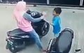 Banyak Kejadian Seperti Ini, Gara-gara Bocah Iseng Putar Gas,  Pemotor Jadi Korban