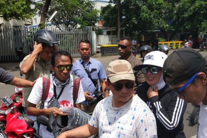 Kapolri kena tilang enggak pakai helm