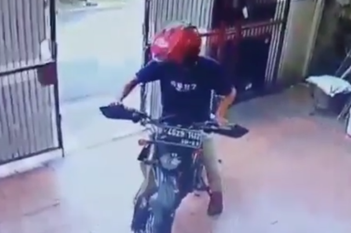 kawasaki D-Tracker jadi incaran maling