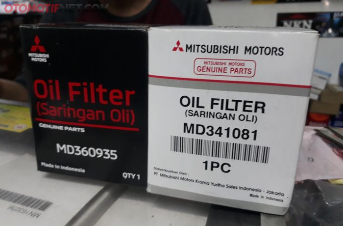 Filter oli Mitsubishi di Pelita Motor