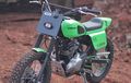 Unik, Desain Kawasaki W175TR Flat Tracker Ini Berawal Dari Grafis 3D