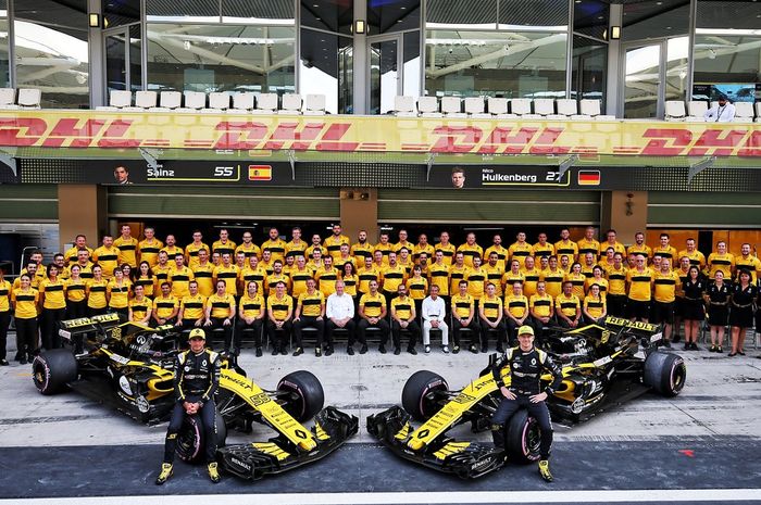 Tim Renault mengakhiri musim F1 2018 di peringkat empat klasemen kejuaraan konstruktor