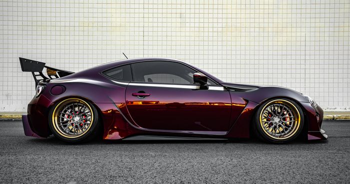 Subaru BRZ pakai pelek Niche Gamma ukuran 18 inci