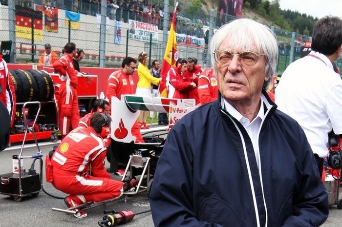 Mantan bos penyelenggara balap F1, Bernie Ecclestone 