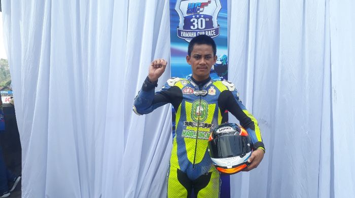 Yusril Ihza Mahendra, pembalap kelas Novice di Final Yamaha Cup Race 2019