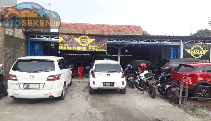 Bengkel spesialis Mazda, Rayna Motor Depok (RMD) di Depok, Jawa Barat.