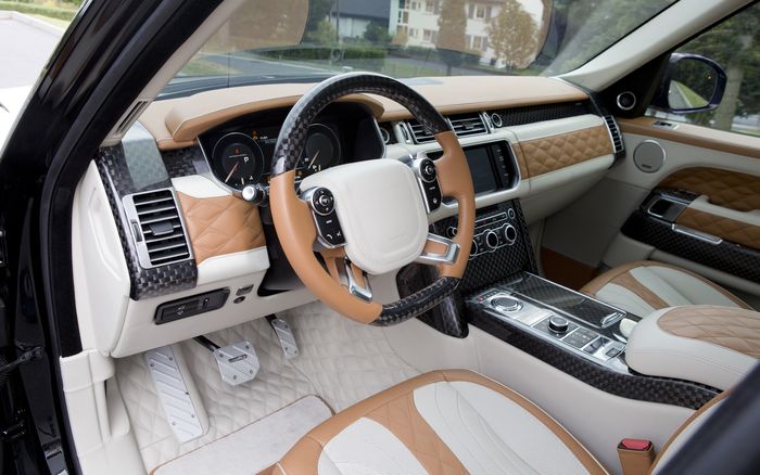 Kabin Range Rover bedahan Mansory