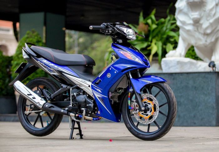 Modifikasi apik Yamaha Jupiter MX 135