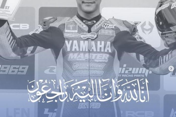 Pembalap Sulawesi Selatan, Ahwin Sanjaya tewas kecelakaan di grand final Sumatera Cup Prix 2025 di Zabaq National Sirkuit, Tanjung Jabung Timur, Jambi