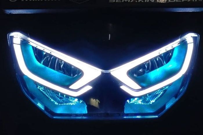 DRL welcome Yamaha All New NMAX garapan Wanto Autolights